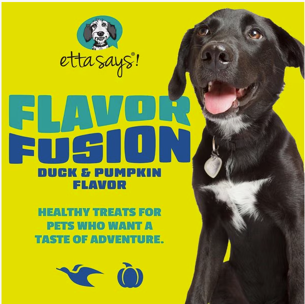 Etta Says! Flavor Fusion Dog Chew Duck and Pumpkin
