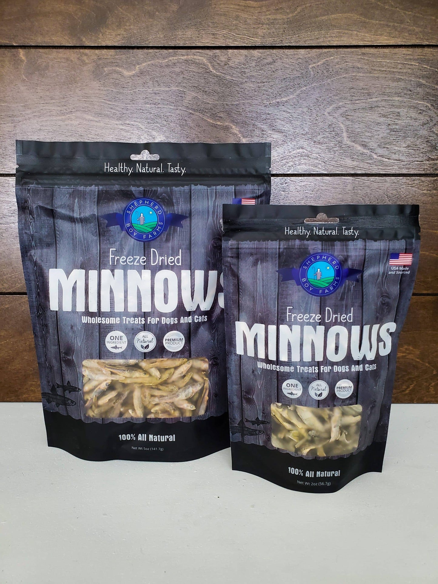 Freeze Dried Minnow Dog Treats