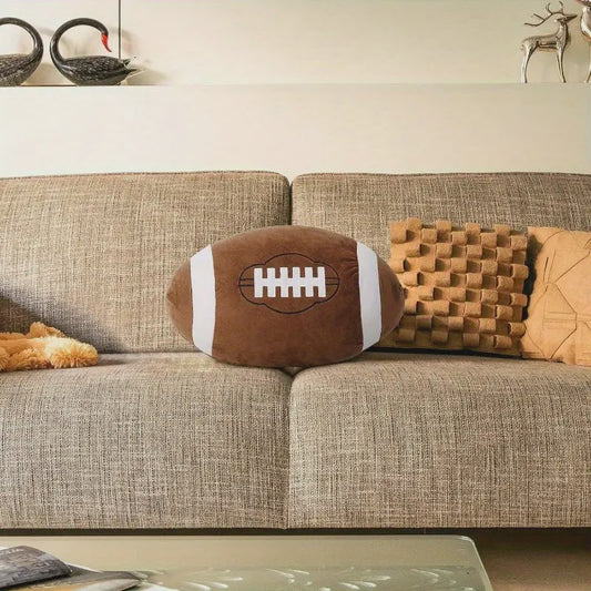 Football Plush Pillow - Super Soft