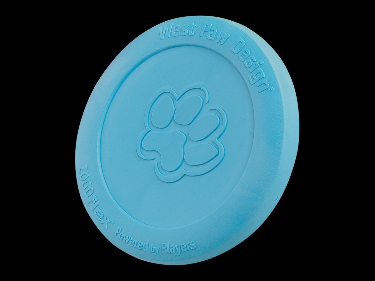 Zisc® Flying Disc Fetch Dog Frisby - Blue