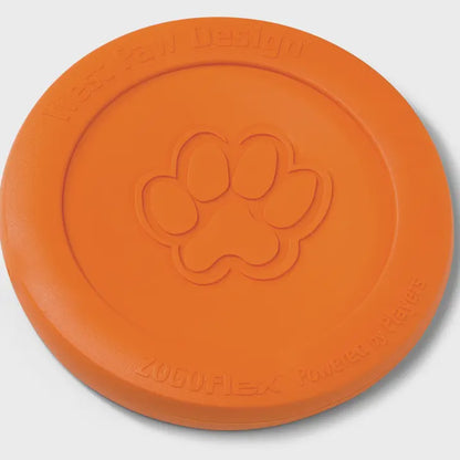 Zisc® Flying Disc Fetch Dog Frisby - Orange
