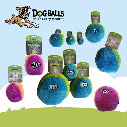Cycle Dog Duraplush FuzzBall Dog Toy