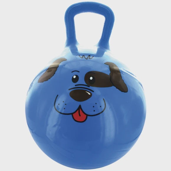 Doggie Faced Bouncing Hopper Ball