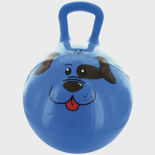 Doggie Faced Bouncing Hopper Ball