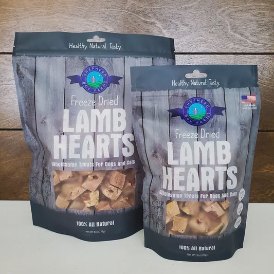 Freeze Dried Lamb Heart Treats - USA