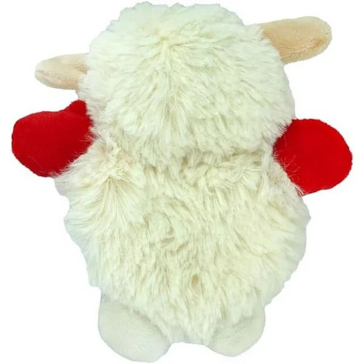 Dream Works Lamb Chop Squeaker Mat - Crinkle Plush Dog Toy 6"