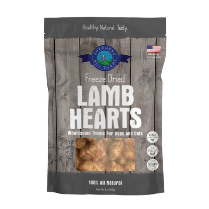 Freeze Dried Lamb Heart Treats - USA