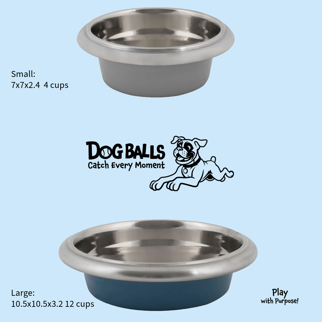 Petmate Easy Grip Stainless Steel Pet Bowl