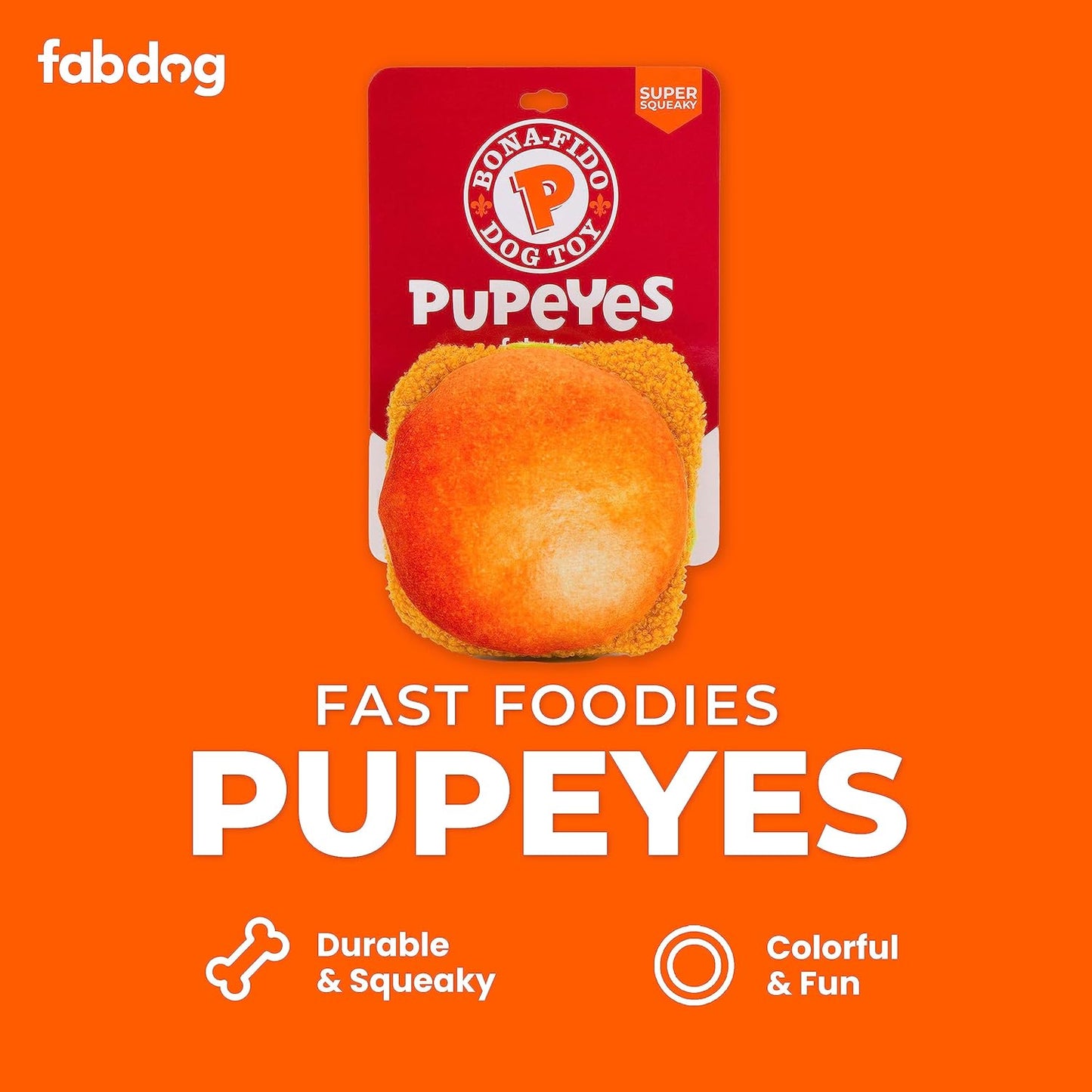 Pupeyes Chicken Chew Toy