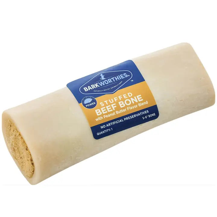Shin Bone Stuffed with Peanut Butter!