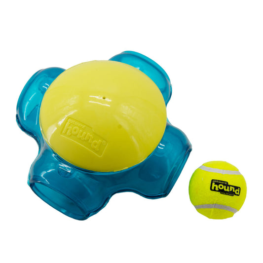Tennis Maze Craze Dog Puzzle Toy, Blue