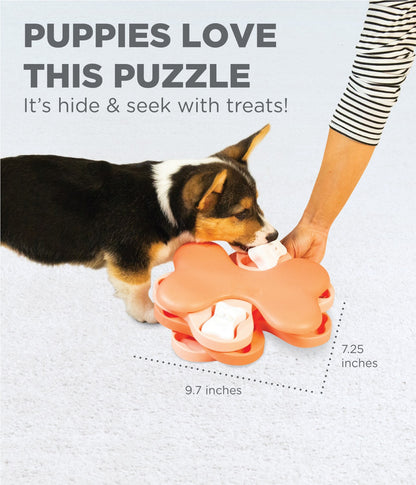 Puppy Tornado Interactive Treat Puzzle Dog Toy