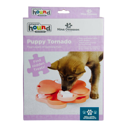 Puppy Tornado Interactive Treat Puzzle Dog Toy