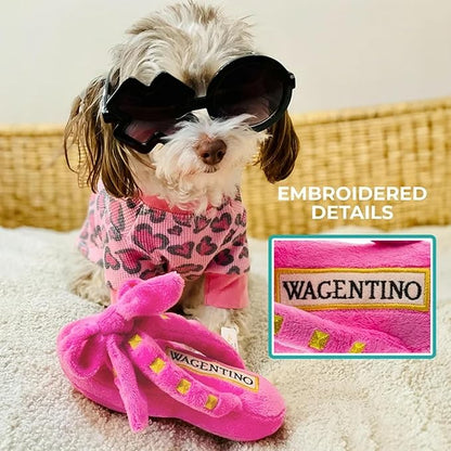 Wagentino Sandal Squeaker Dog Toy