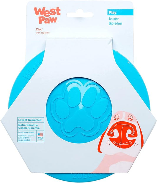Zisc® Flying Disc Fetch Dog Frisby - Blue