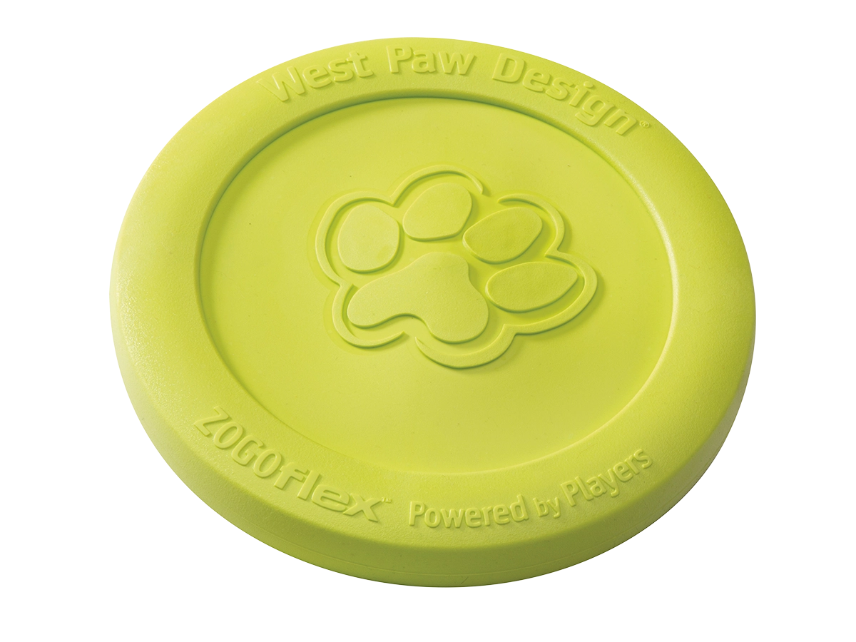 Zisc® Flying Disc Fetch Dog Frisby - Green